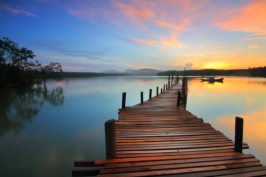 Pier at Sunset